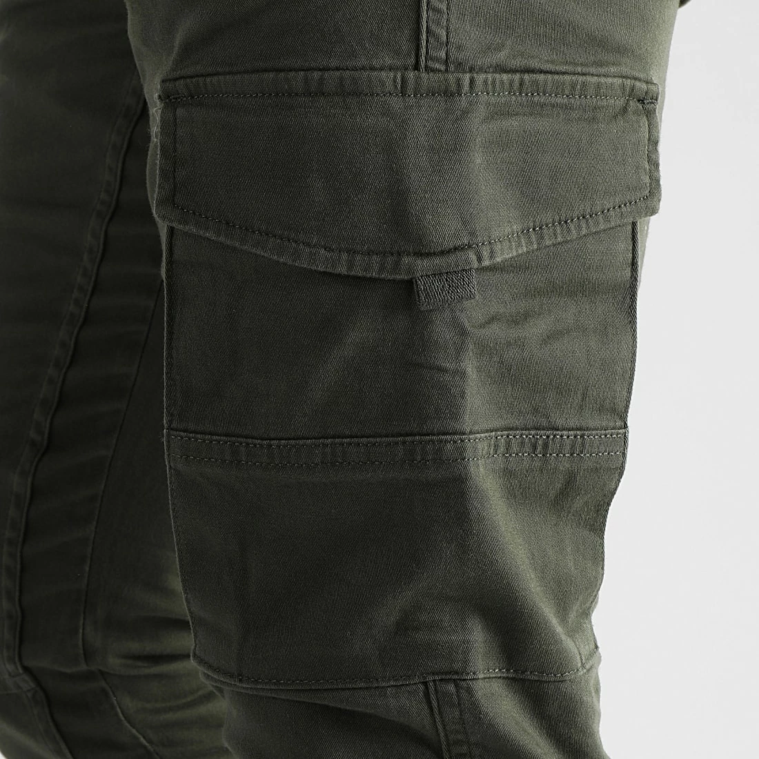 Nouveau ✨ Pantalon Cargo 12193703 Vert Kaki de Produkt ⌛ 4 Nouveau ✨ Pantalon Cargo 12193703 Vert Kaki de Produkt ⌛ – Image 2