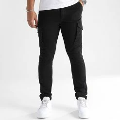 Promo 🌟 Pantalon Cargo 12193703 Noir de Produkt 😉 -'47 Brand Soldes produkt 342147 12193703 BLACK 20221003T150424 03