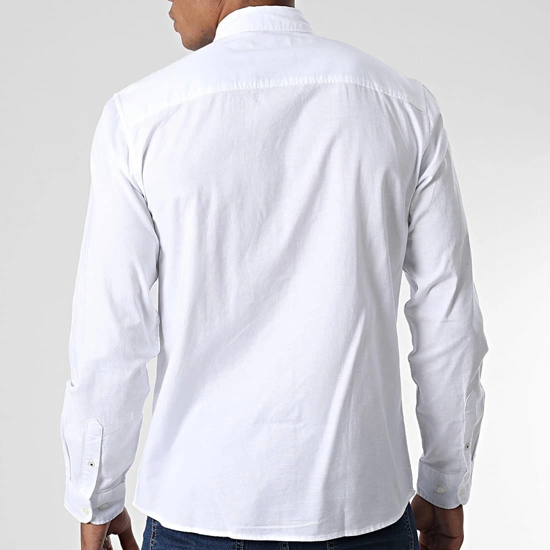 Meilleure affaire 🌟 Chemise Manches Longues Keith Oxford Blanc de Produkt ✔️ – Image 4