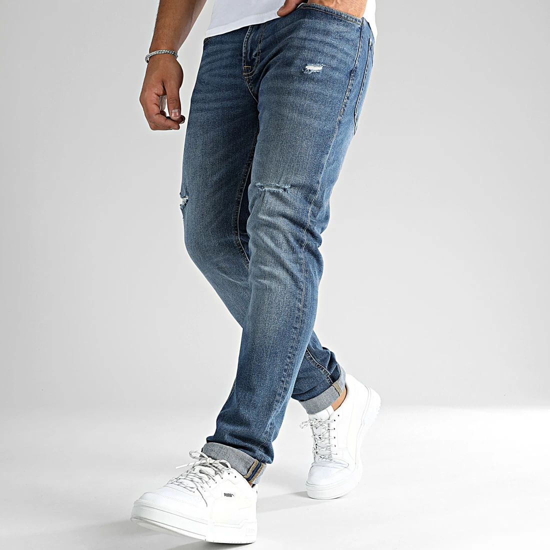 Coupon 💯 Jean Slim Mah Bleu Denim de Produkt 🔔 6 Coupon 💯 Jean Slim Mah Bleu Denim de Produkt 🔔 – Image 4