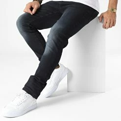 Sortie 👏 Jean Slim J-33 Bleu Brut de Produkt 🔔 -'47 Brand Soldes produkt 344574 12216265 DARK BLUE DENIM 20221027T154840 03