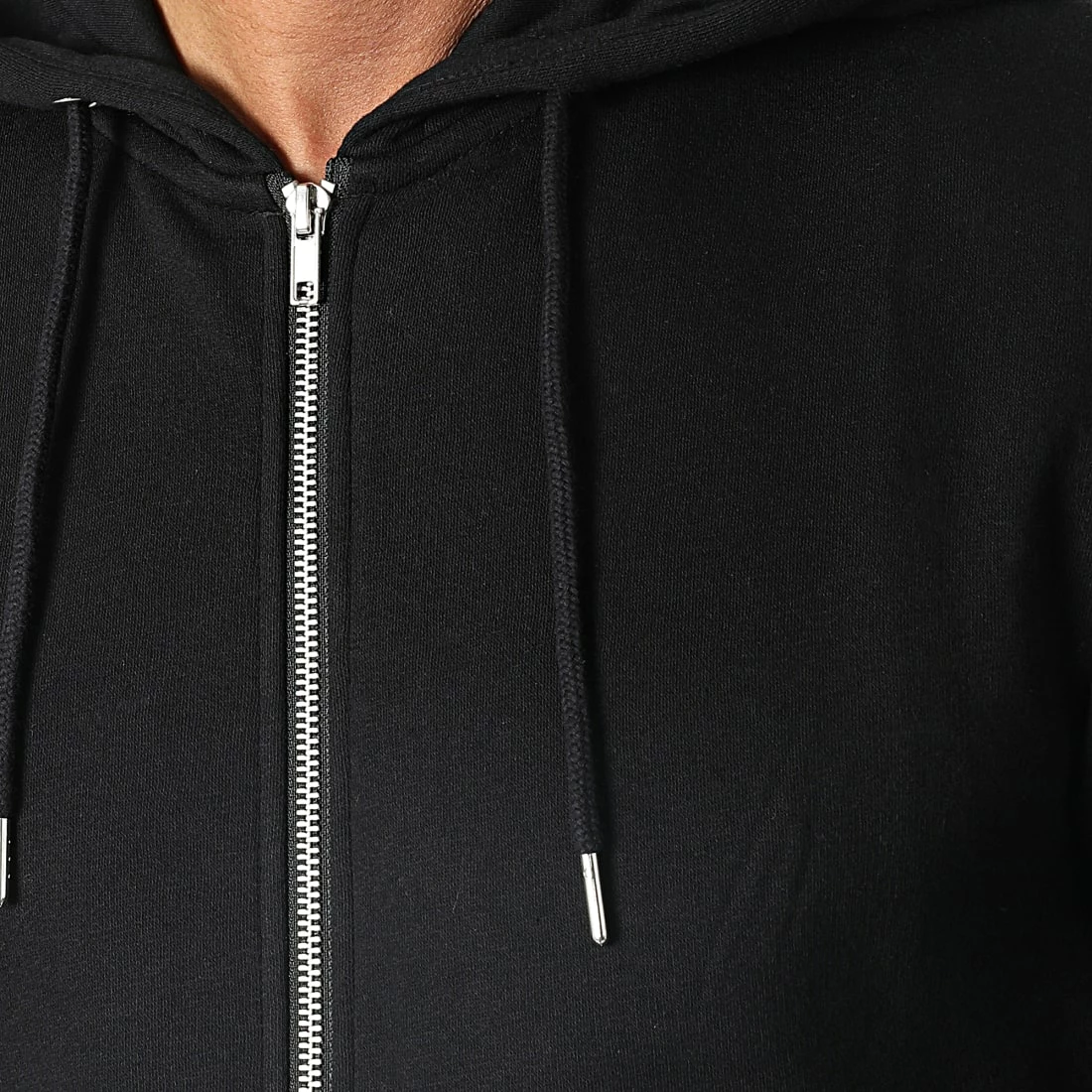 Tout neuf ❤️ Sweat Zippé Capuche 12116082 Noir de Produkt 👏 – Image 2