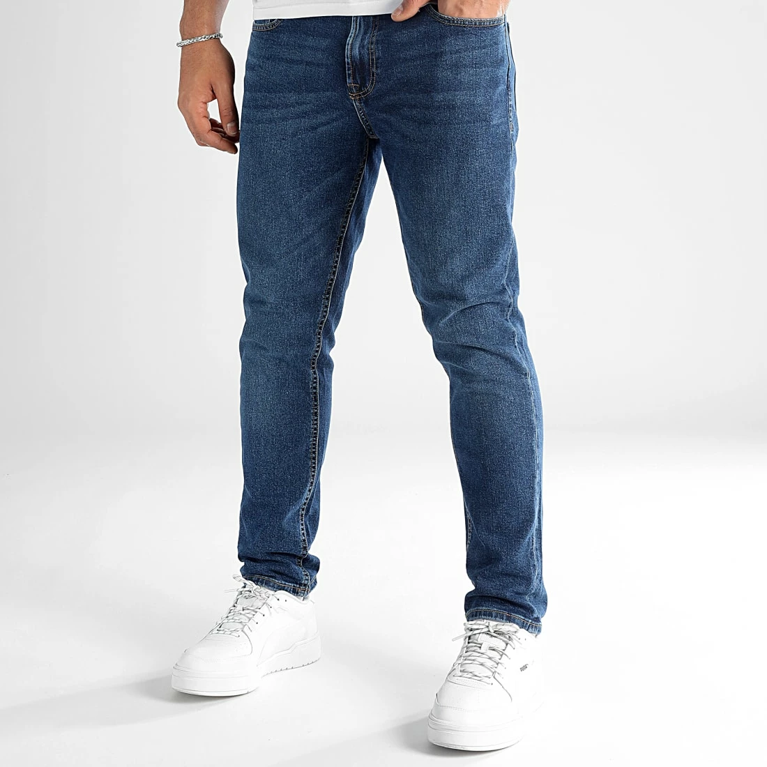 Nouveau 🔔 Jean Slim Mah Bleu Denim de Produkt 🔔 – Image 3